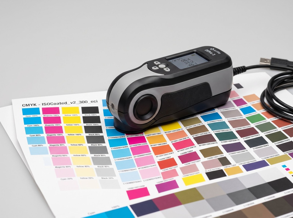 Colour accuracy via ICC profiles