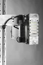 Print head unit on the vertical axis