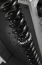 Spiralkabel an der Vertikalachse