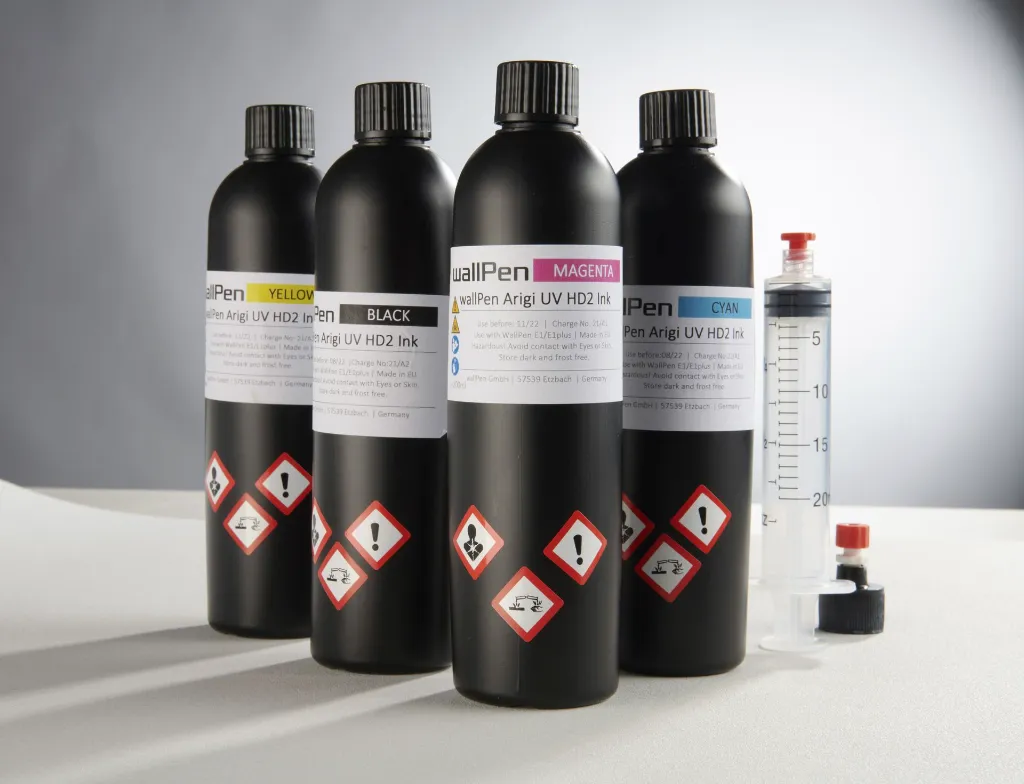 UV-Tintenset CMYK