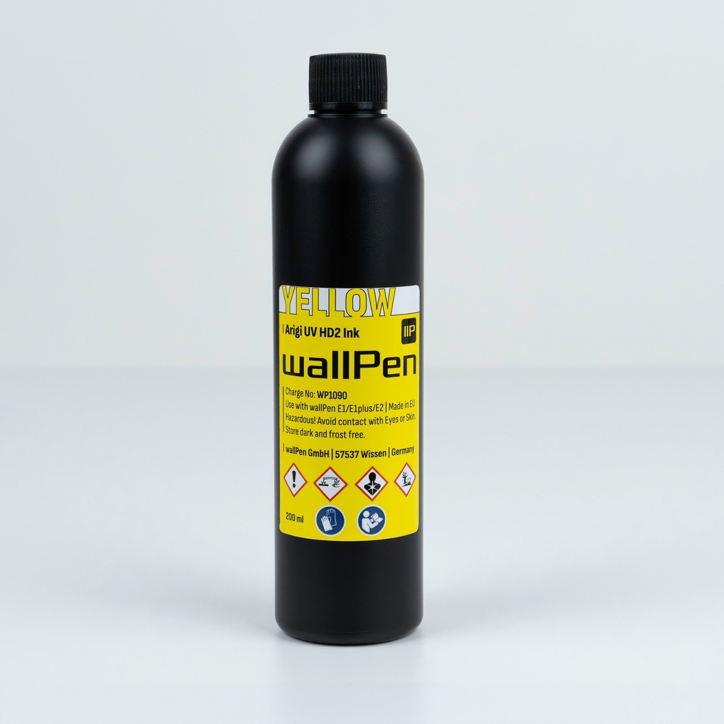 [60-0023] wallPen UV ink - 6.8 fl oz / 200 ml (Yellow)
