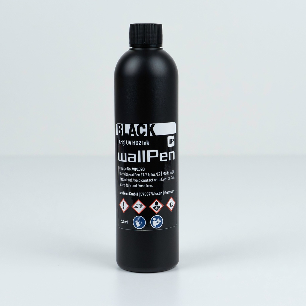 [60-0024] wallPen UV ink - 6.8 fl oz / 200 ml (Black)
