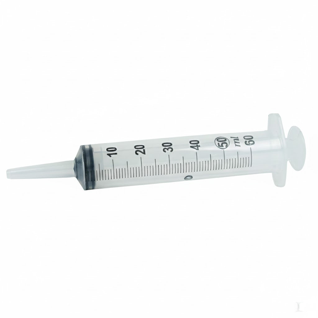 [260-0028] Luer Lock Syringe - 1.7 fl oz / 50 ml