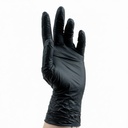 Guantes de nitrilo negros - 100 uds.